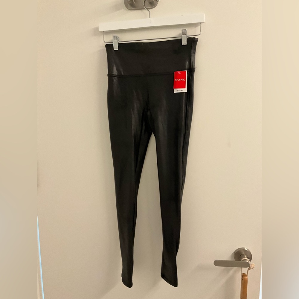Spanx faux leather leggings